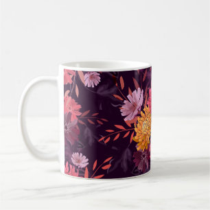 Floral Vintage: Autumn Garden Splendour Coffee Mug