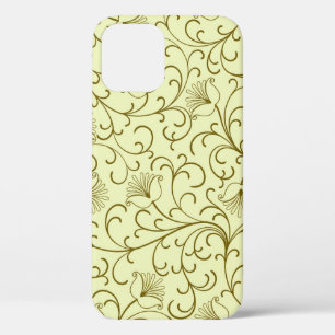 Floral Vintage: Beautiful Backdrop Illustration iPhone 12 Case
