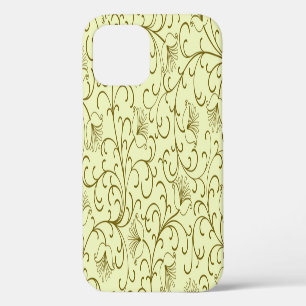 Floral Vintage: Beautiful Backdrop Illustration iPhone 12 Case