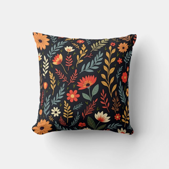 Floral Vintage Beautiful Popular Collection Cushion (Front)