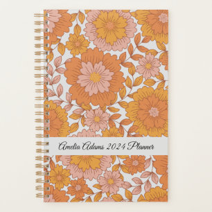 Floral Vintage Botanical Greenery Planner