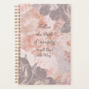 Floral Vintage Business Planner
