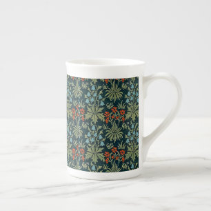 Floral Vintage Carnation Bluebell John Henry Dearl Bone China Mug