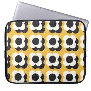 Floral vintage pattern design. Scandinavian style. Laptop Sleeve