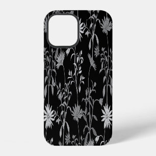 Floral vintage: seamless invitation background. iPhone 12 case