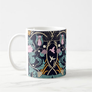 Floral vintage seamless pattern. Modern vintage fl Coffee Mug