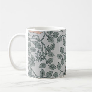 Floral vintage seamless pattern, retro wallpapers coffee mug