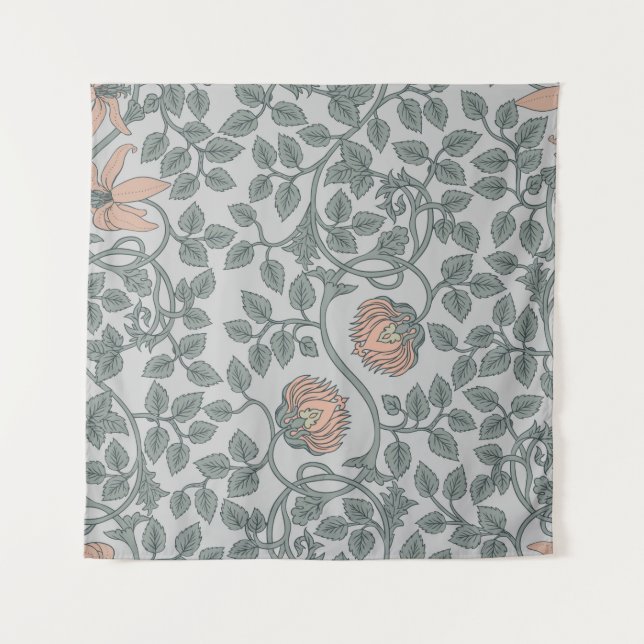 Floral vintage seamless pattern,  retro wallpapers tapestry (Front)