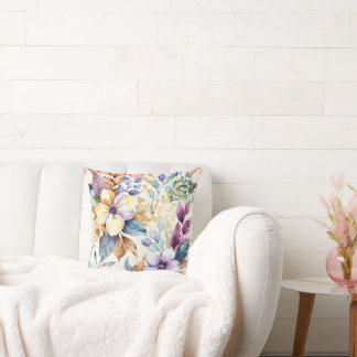 Floral Vintage Style Cushion