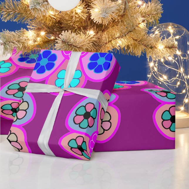 Floral Vintage Wrapping Paper (Holidays)