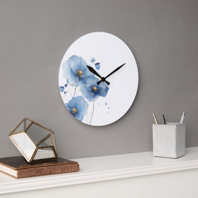 Floral Wall Clock (Office)