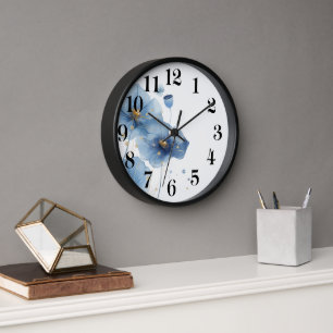 Floral Wall Clock