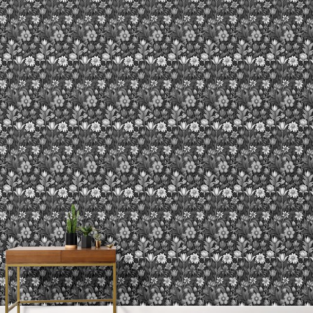 FLORAL WALLPAPER (Hallway)