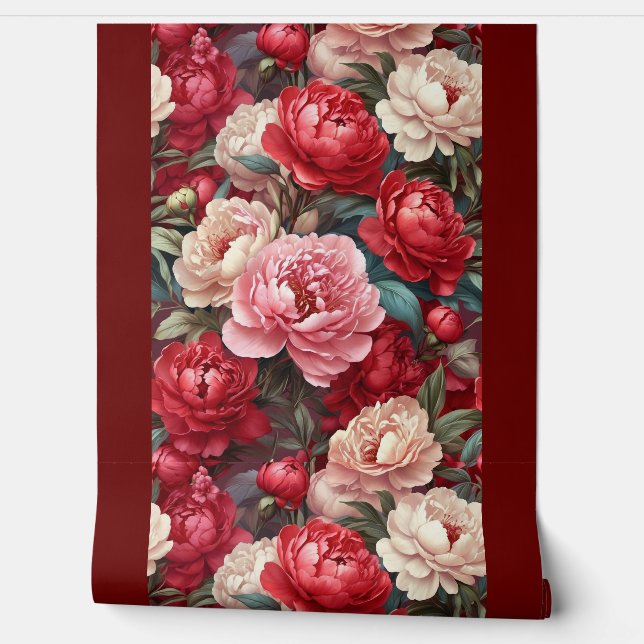 Floral Wallpaper (Unrolling)