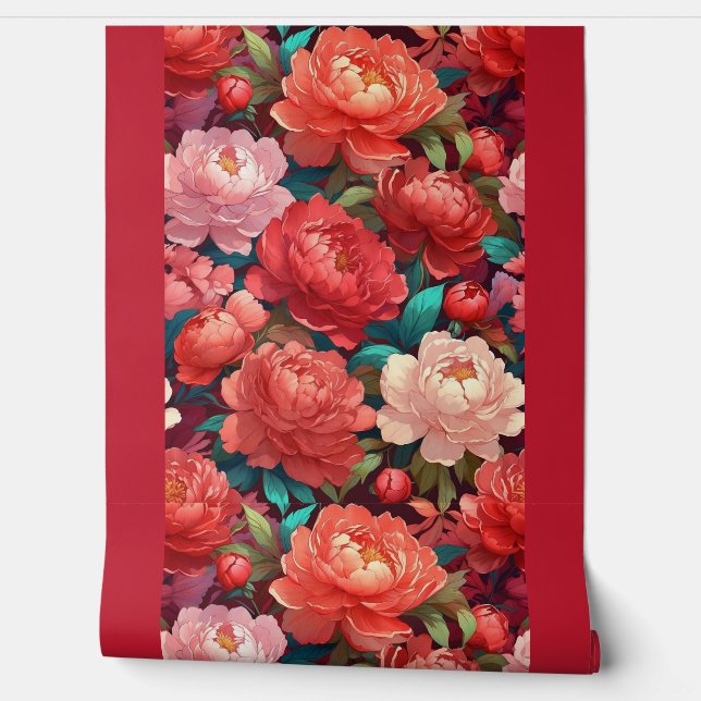 Floral Wallpaper (Unrolling)