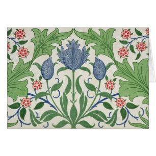 Floral wallpaper design