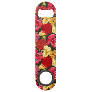 Floral wallpaper in watercolor style