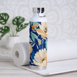 Floral Water Bottle