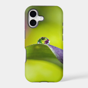 floral water droplet