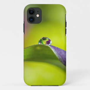 floral water droplet iPhone 11 case