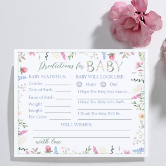 Floral Watercolor Alphabet Baby Predictions (Creator Uploaded)