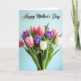 Floral Watercolor Bouquet Card