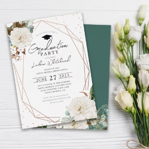 Floral Watercolor Graduation Party