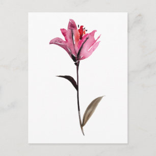 Floral Watercolor II Postcard