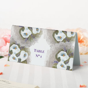 Floral watercolor lilies bouquet