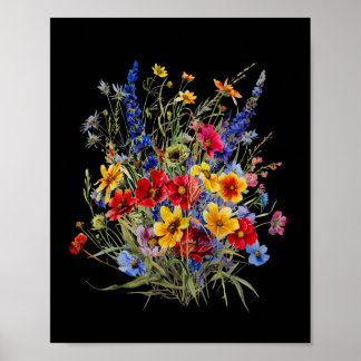 Floral Watercolor, Nature Lovers Poster