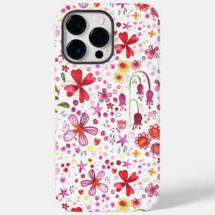 Floral Watercolor Pattern Case-Mate iPhone 14 Pro Max Case