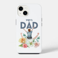 Floral Watercolor-Super Dad Design
