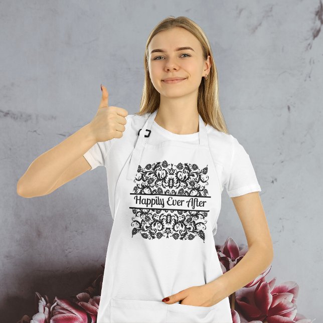 Floral Wedding/Anniversary Apron Any Colour (Creator Uploaded)