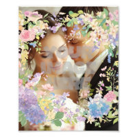 Floral Wedding Border Customisable Image