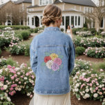 Floral Wedding Denim Jacket – Bride & Bridesmaid<br><div class="desc">A beautiful floral design printed on a denim jacket,  perfect for brides and bridesmaids. This soft pastel flower artwork brings a romantic and elegant touch to any wedding or outdoor event. Ideal for pre-wedding photoshoots,  garden ceremonies,  or casual bridal outfits. A lovely keepsake for the special day.</div>