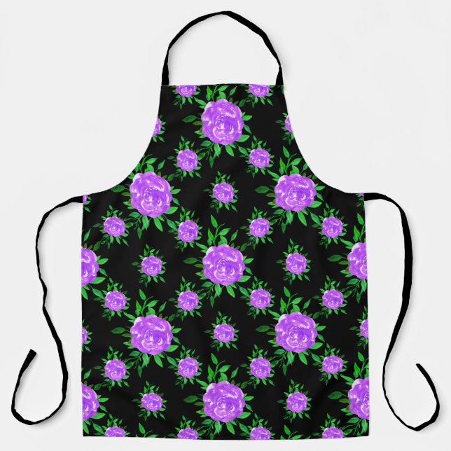 Floral Wedding Dresses Apron (Front)