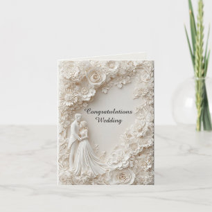💍 Floral Wedding Elegance for Timeless Romance ✨ Invitation