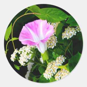 Floral Wedding Envelope Seal Sticker