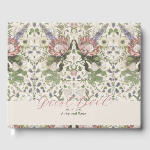 Floral Wedding Guest Book