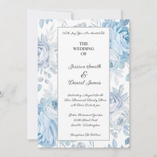 Floral Wedding Invitation