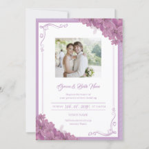Floral Wedding Invitation
