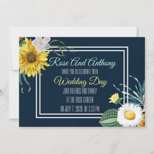 Floral Wedding Invitation