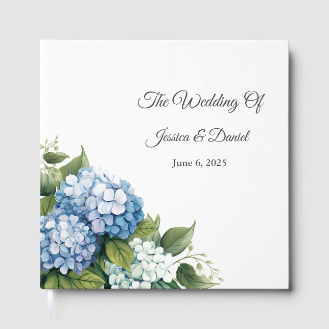 Floral Wedding Non Guest Book (Front)