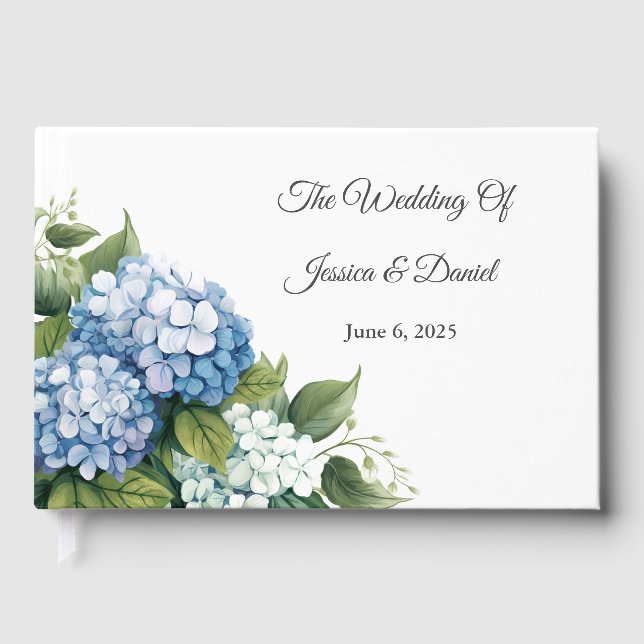 Floral Wedding Non Guest Book (Front)