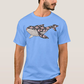 Floral Whale 5 T-Shirt