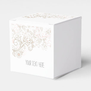 Floral Whimsy Favour Box
