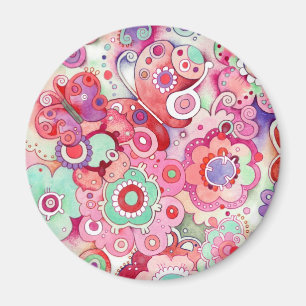 Floral Whimsy Magnet (2)