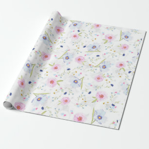 Floral Whispers: ZazzleWrapMagic Exclusive Wraps Wrapping Paper