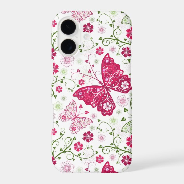 Floral White Pattern (Back)