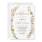 Floral Wildflower Gender Neutral Baby Shower 